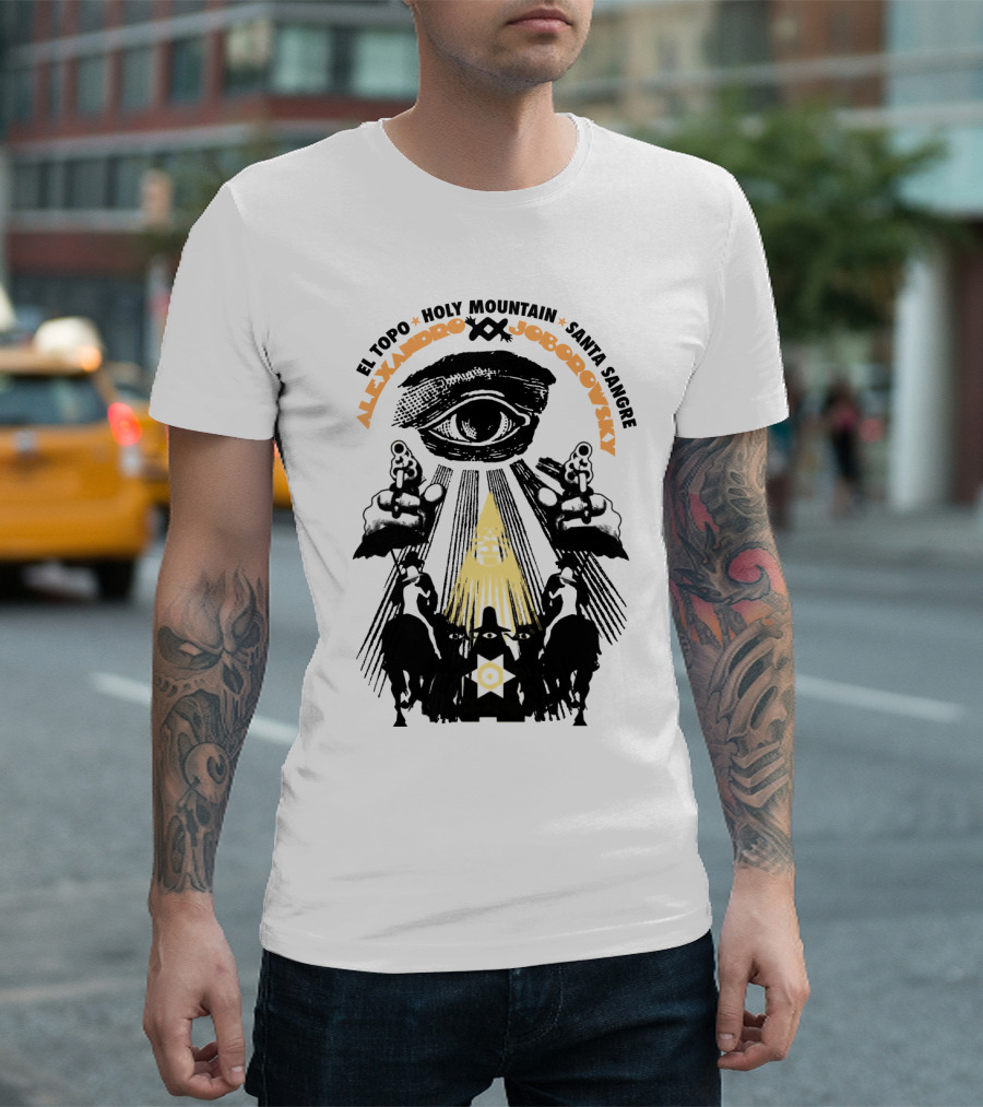 El Topo Holy Mountain Santa Sangre Alejandro Jodorowsky Eye Symbolism T-Shirt