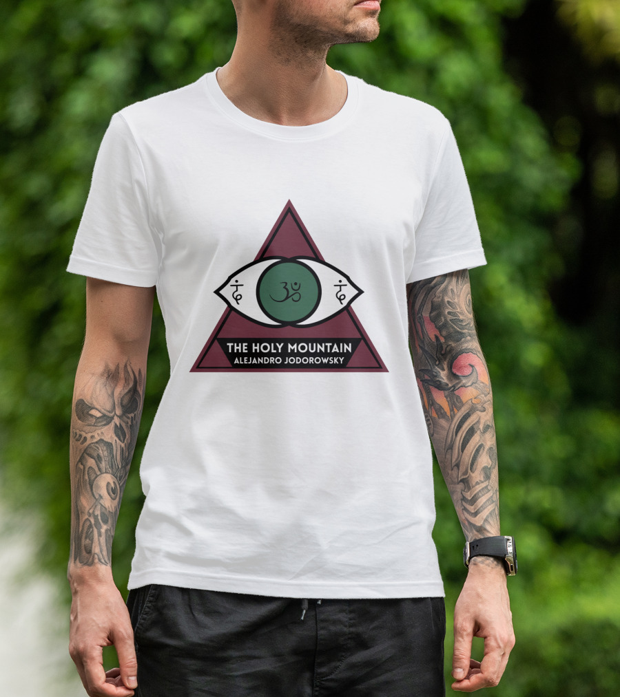 The Holy Mountain Alejandro Jodorowsky Eye Symbol Om Triangle T-Shirt