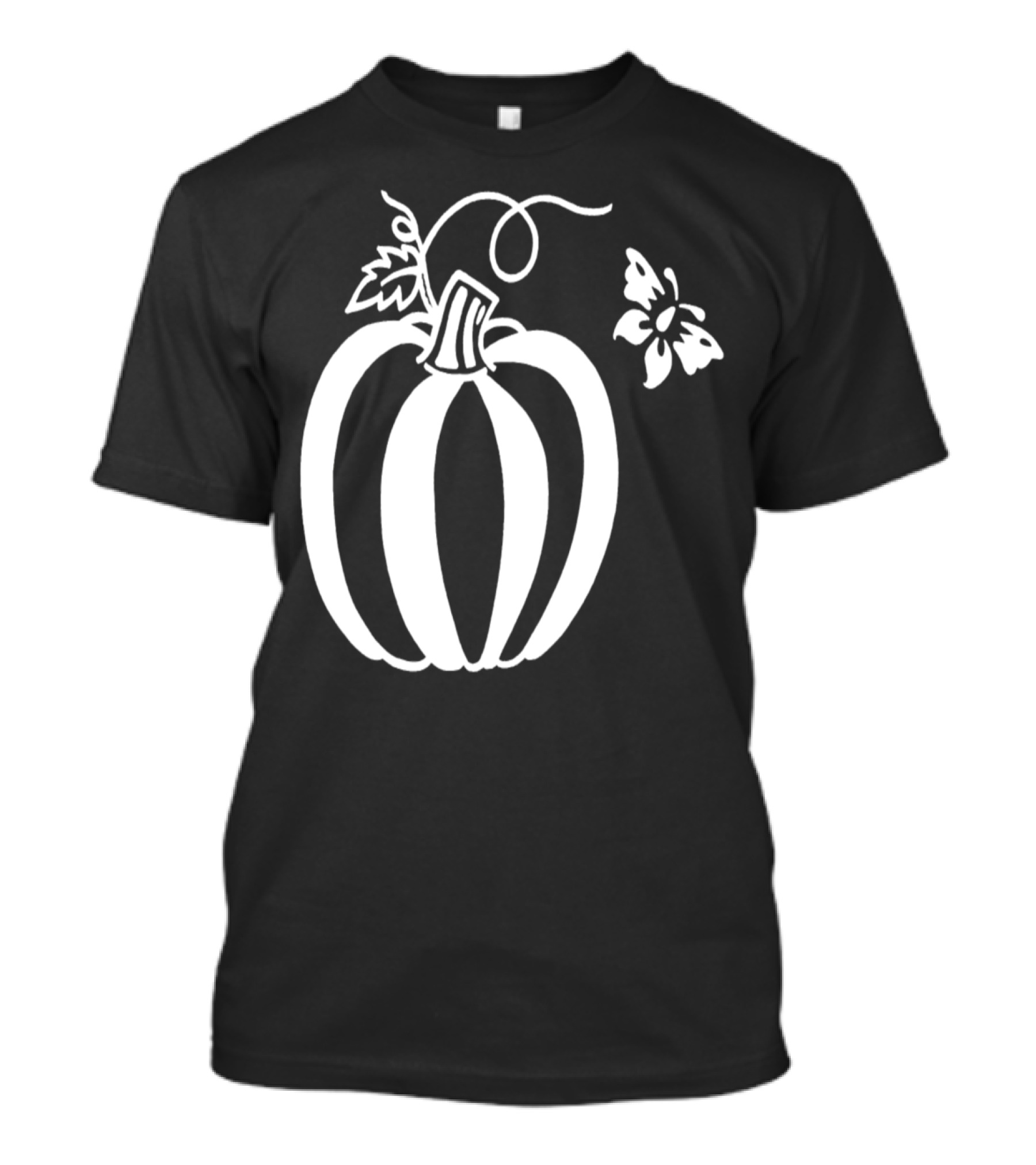 Pumpkin And Butterfly T-Shirt