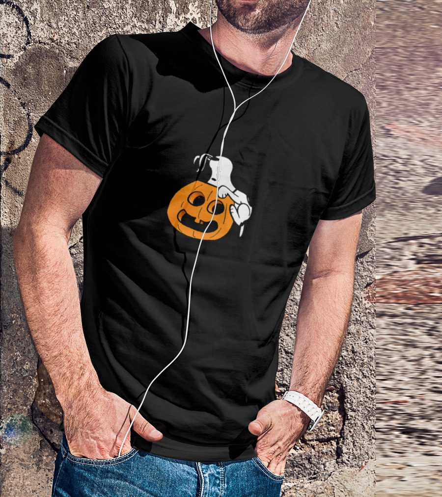 Snoopy Halloween Pumpkin Fun T-Shirt