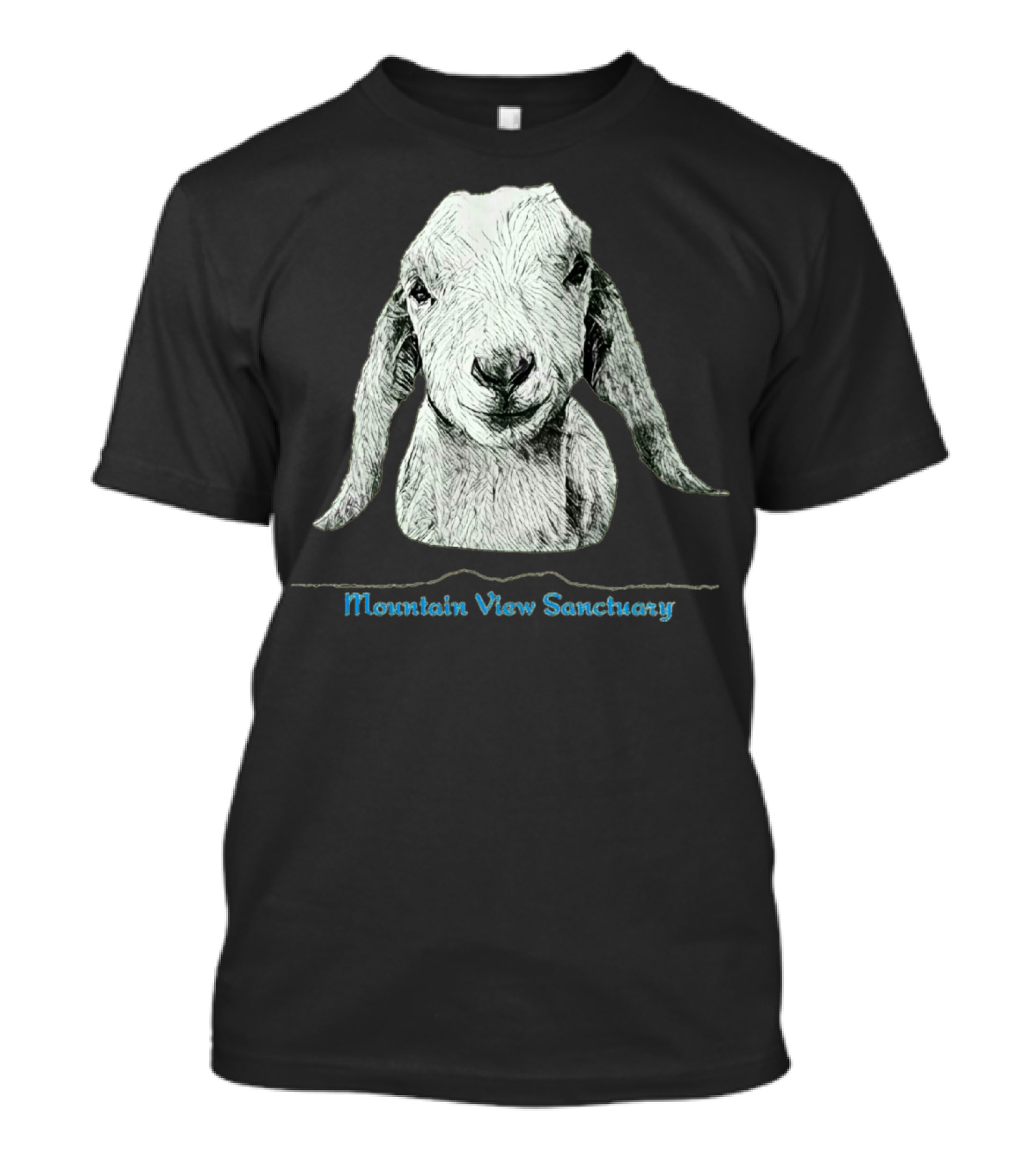 Mountain View Sanctuary Goat T-Shirt