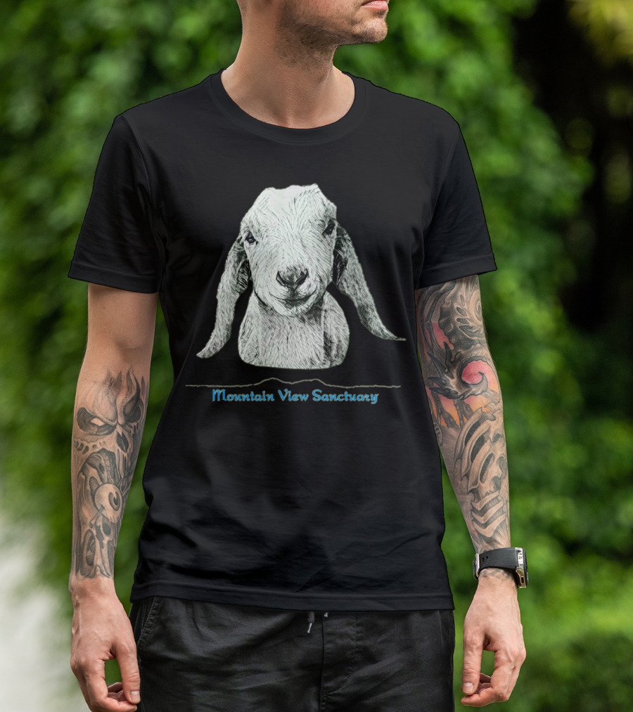 Mountain View Sanctuary Goat T-Shirt