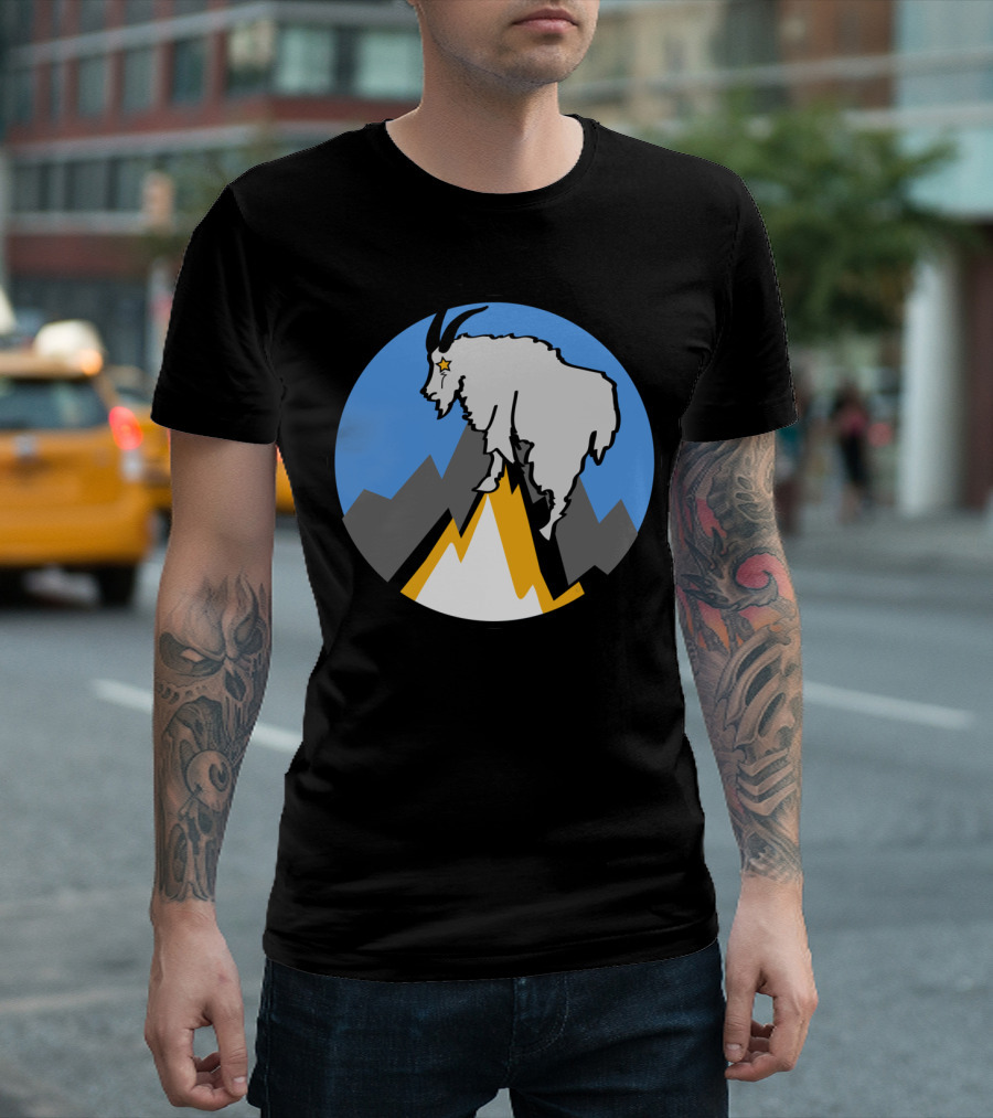 Totes McGoats Mountain Goat Star Icon прыжків на горе T-Shirt