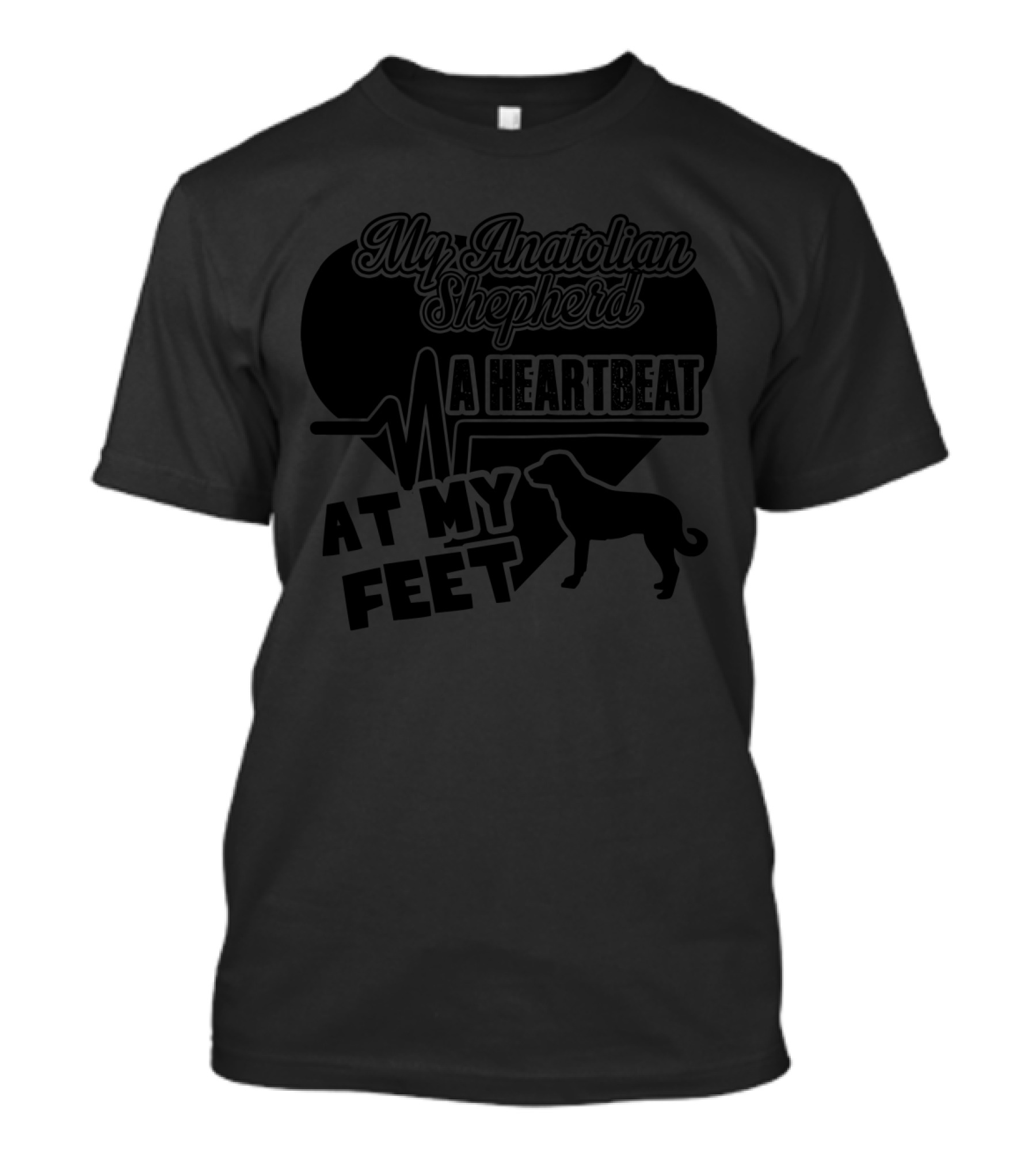 My Anatolian Shepherd A Heartbeat At My Feet T-Shirt