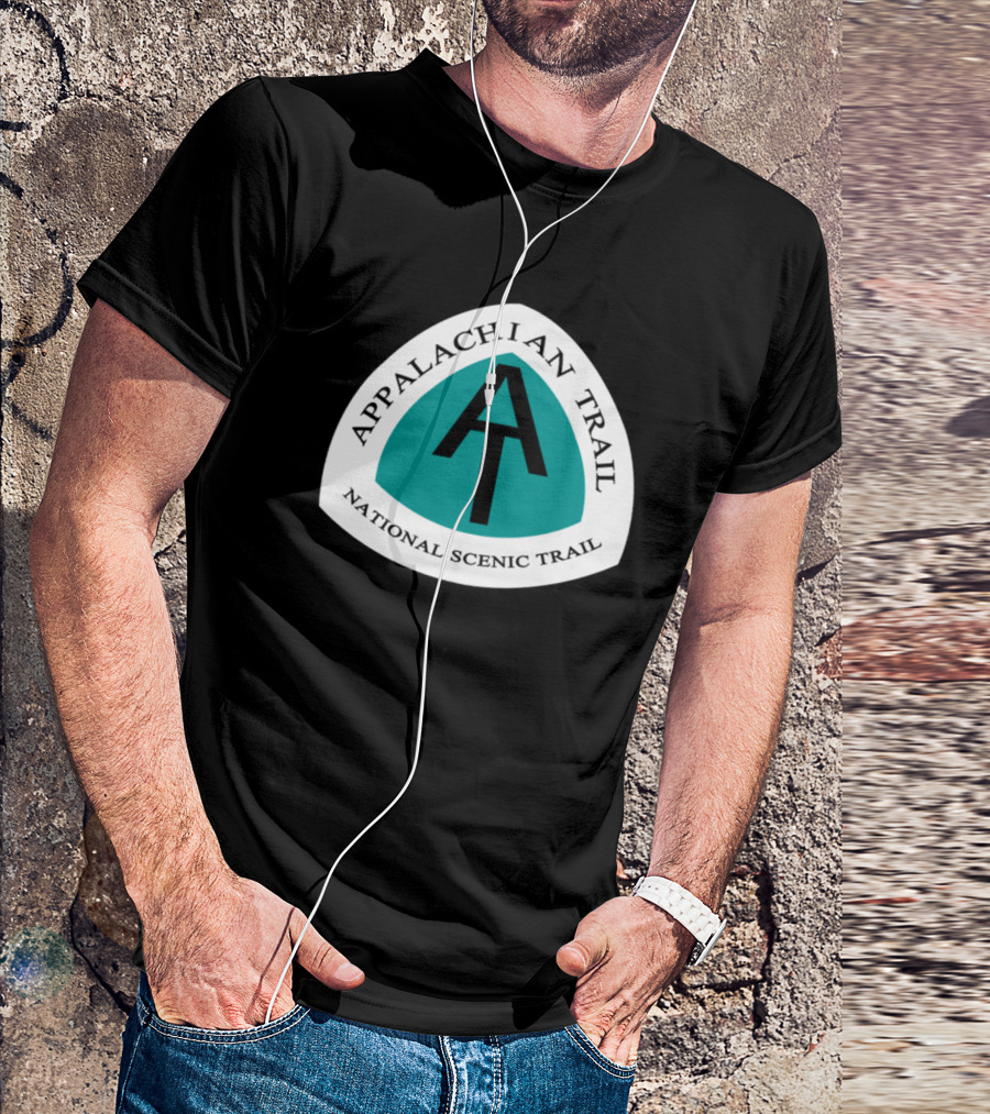 Appalachian Trail National Scenic Trail Vintage Trail Marker T-Shirt