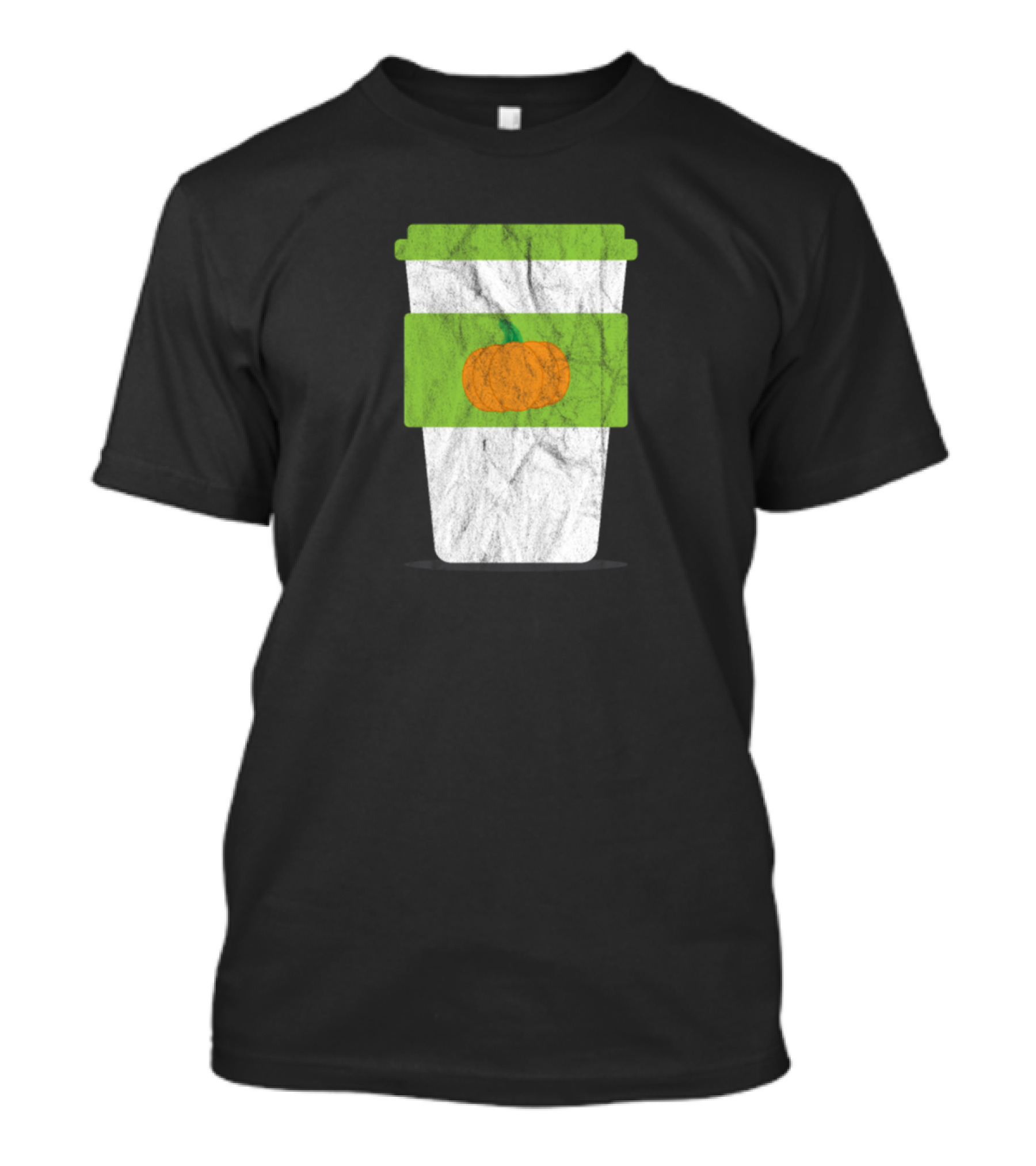 Halloween Pumpkin Coffee Cup T-Shirt