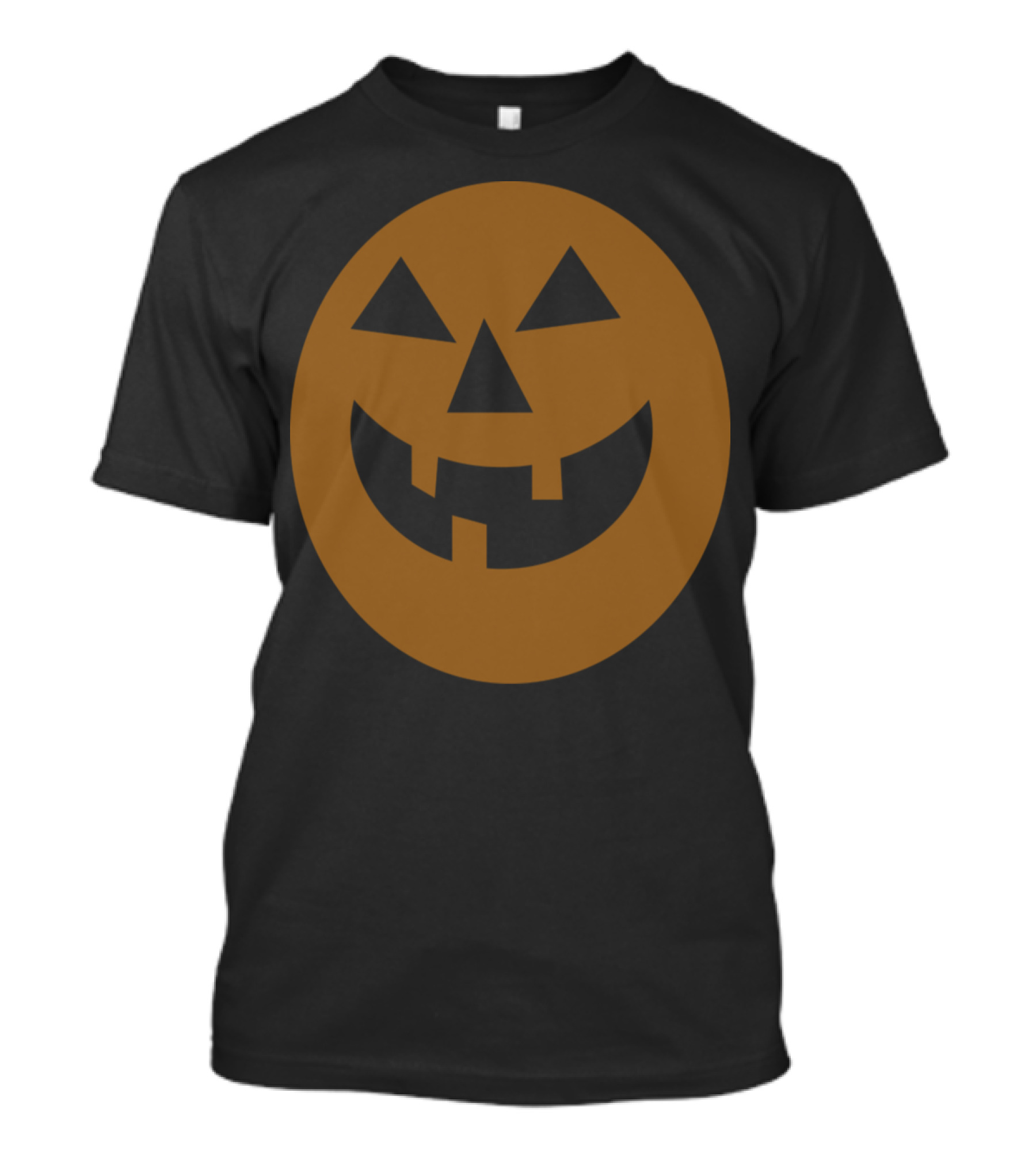 Pumpkin Laughing Face Halloween T-Shirt