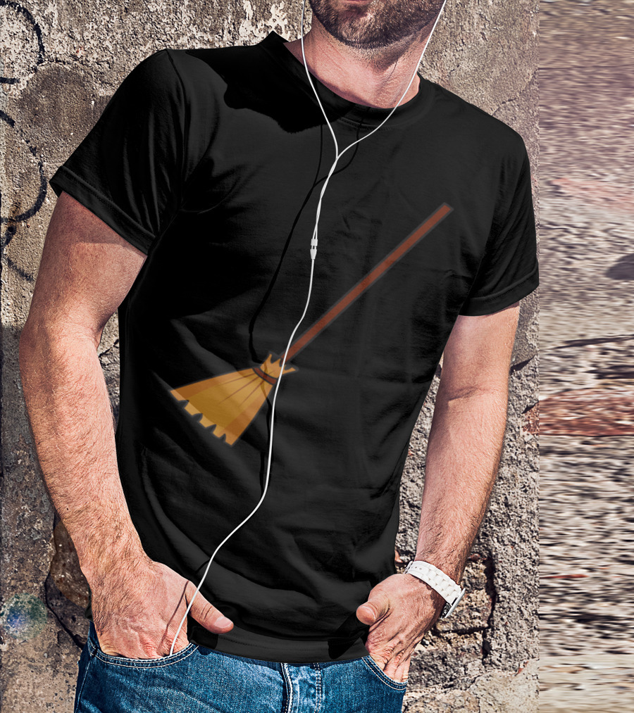 Halloween Broomstick T-Shirt