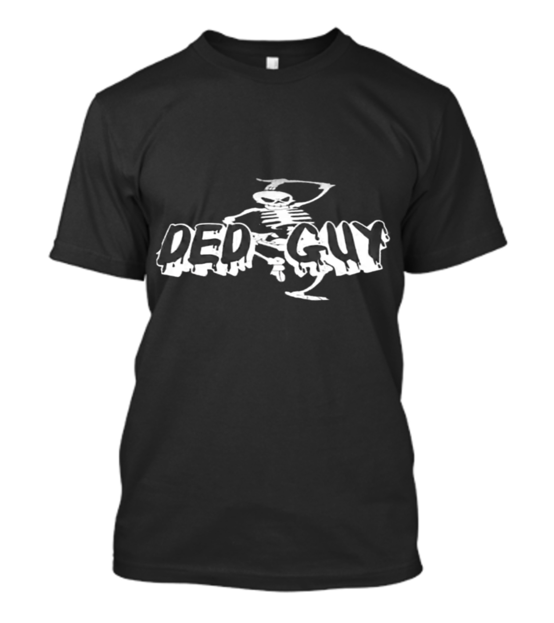 Ded Guy Black Skeleton T-Shirt