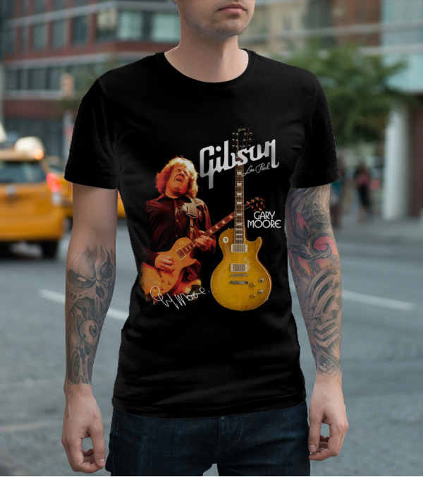 Gary Moore Gibson Les Paul Guitar Signature Series T-Shirt