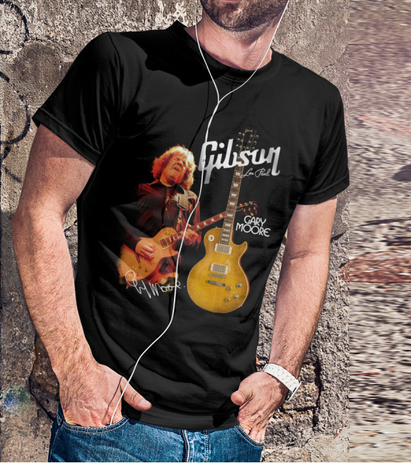 Gary Moore Gibson Les Paul Guitar Signature Series T-Shirt