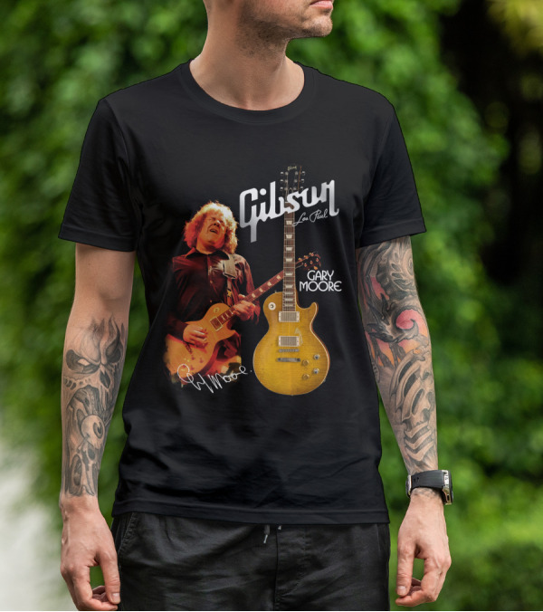 Gary Moore Gibson Les Paul Guitar Signature Series T-Shirt