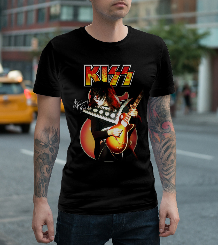 KISS Guitarist Spencer Ace Frehley Signature T-Shirt