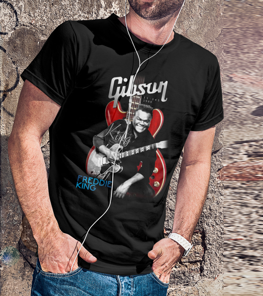 Gibson ES-345 1960 Freddie King Guitar T-Shirt