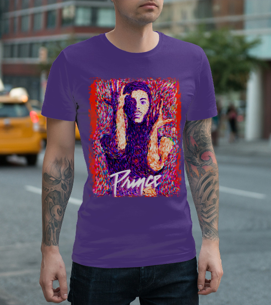 Prince Psychedelic Portrait T-Shirt