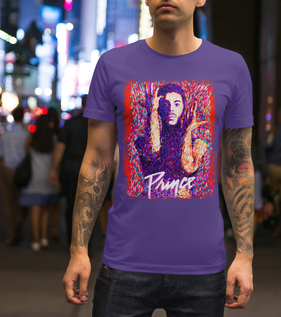 Prince Psychedelic Portrait T-Shirt