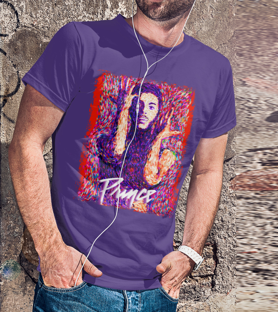 Prince Psychedelic Portrait T-Shirt