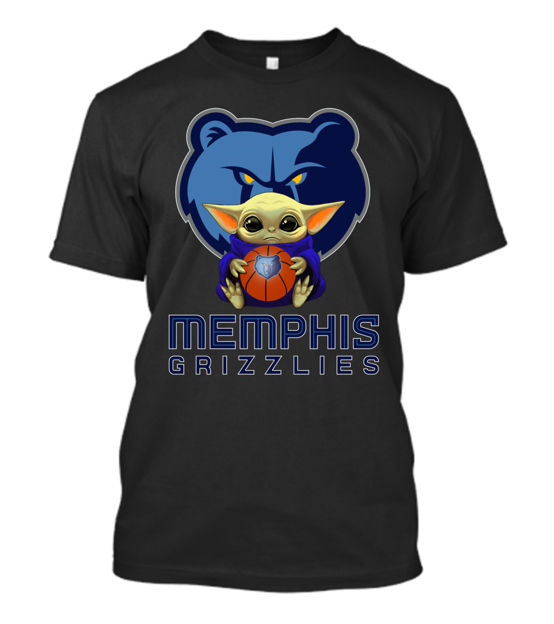 Memphis Grizzlies Baby Holding Basketball T-Shirt