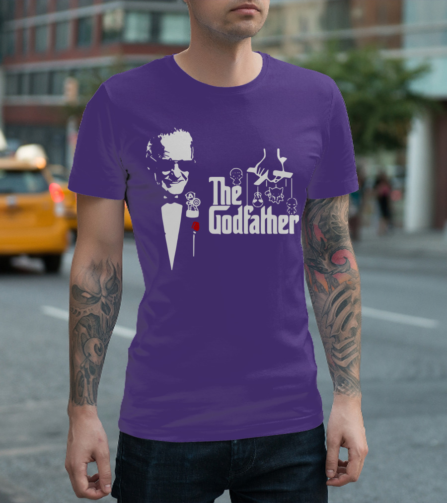 The Godfather Stan Lee Parody with Marvel Characters T-Shirt