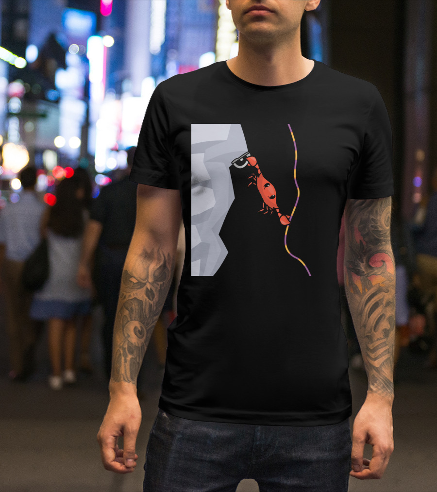 CrabOutdoor Rock Climbing Adventure With Ropes And Clips T-Shirt