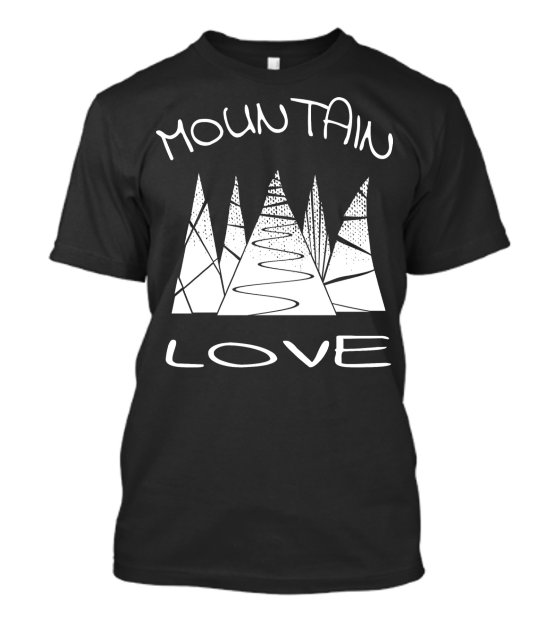Mountain Love Outdoor Mountains Enthusiast T-Shirt