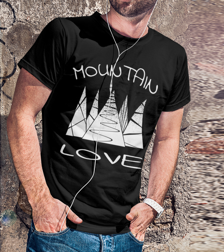 Mountain Love Outdoor Mountains Enthusiast T-Shirt
