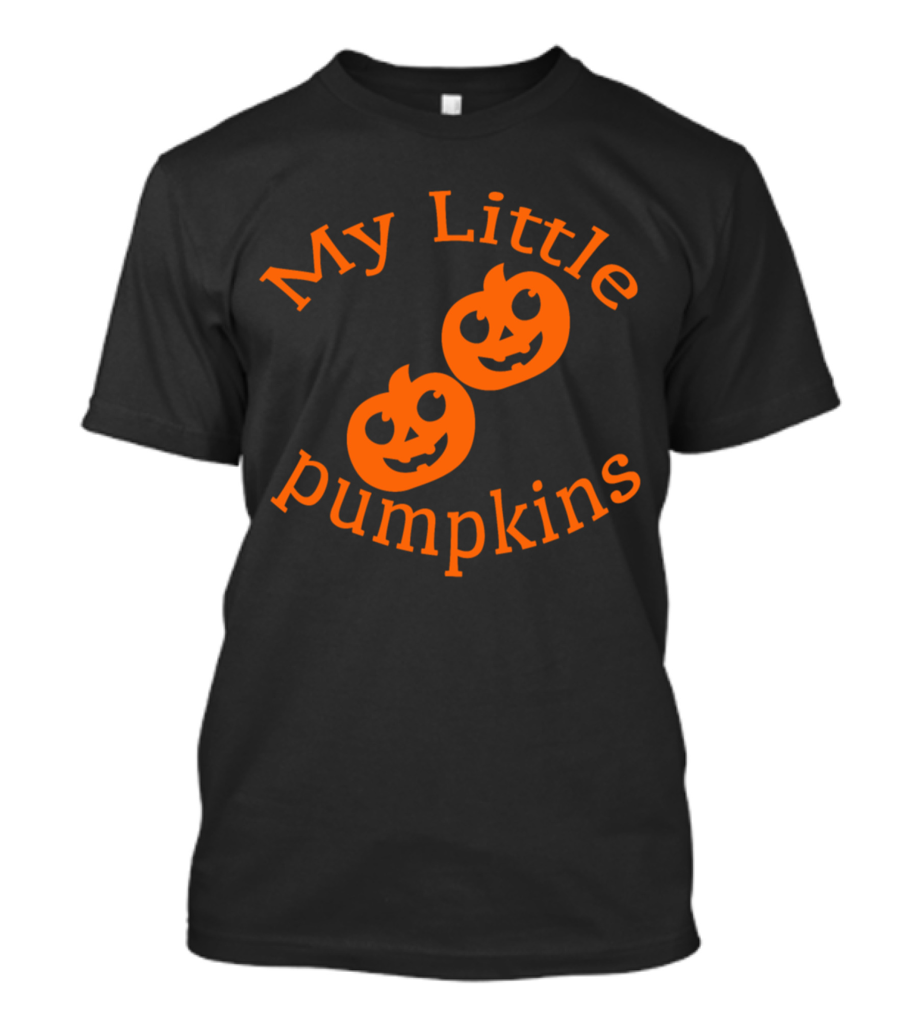 My Little Pumpkins Jack-O'-Lantern Pair T-Shirt