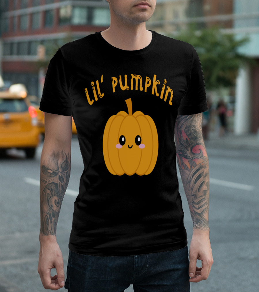 Lil' Pumpkin Pregnancy Halloween Costume Maternity T-Shirt
