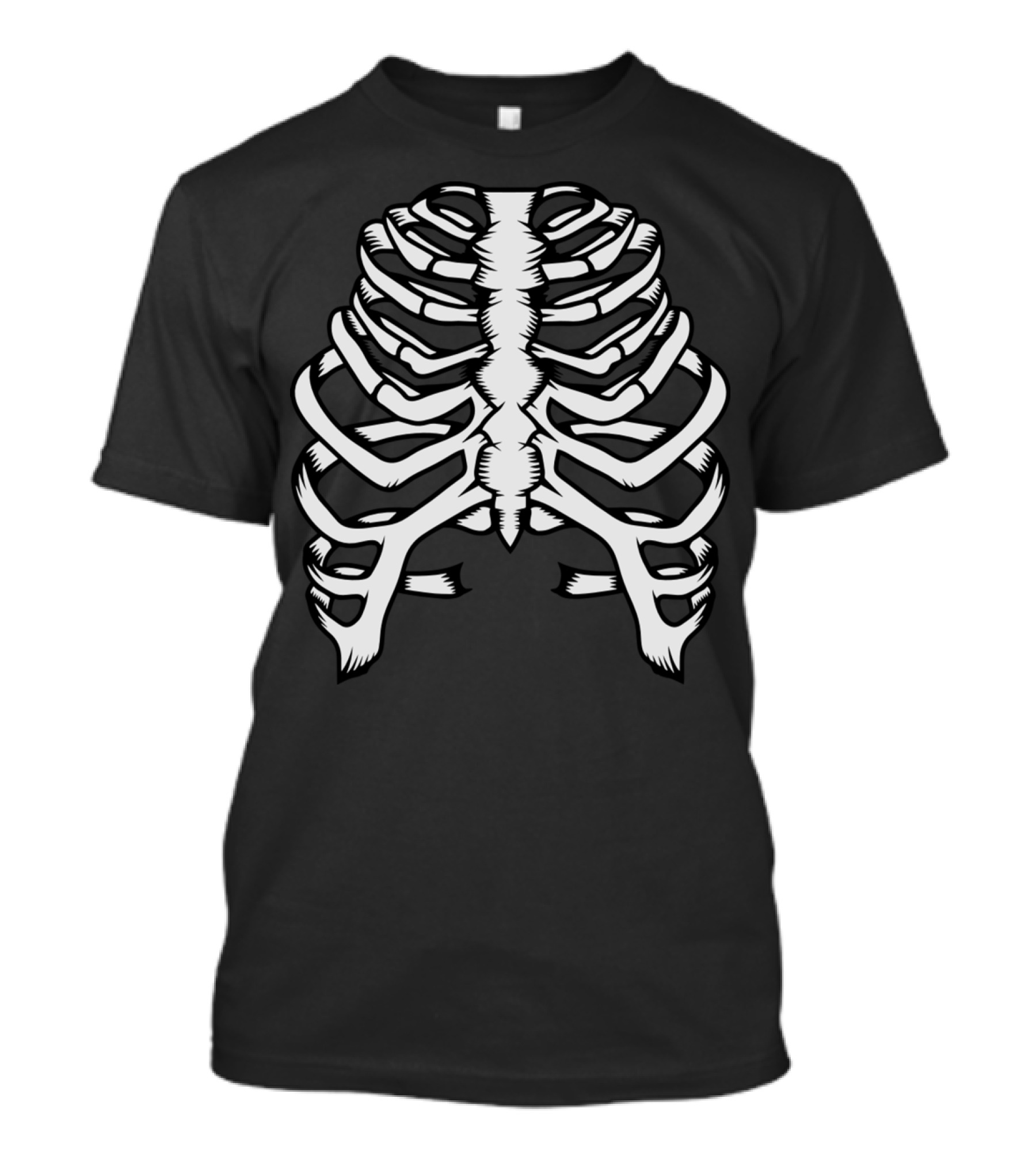 Skeleton Ribcage Human Thorax T-Shirt