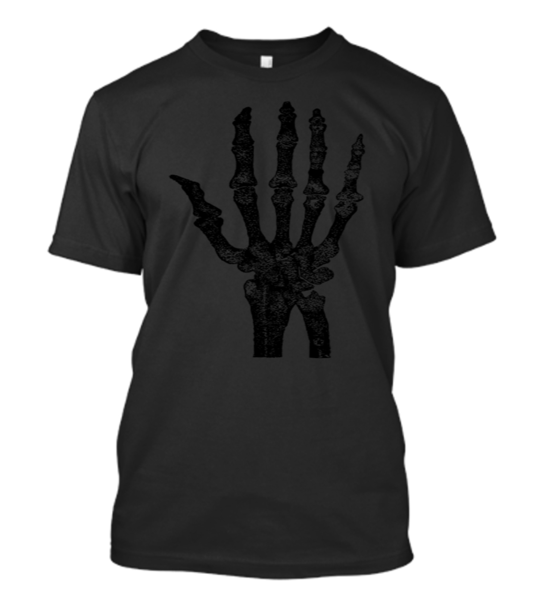Vintage Skeleton Bones X-Ray Hand T-Shirt