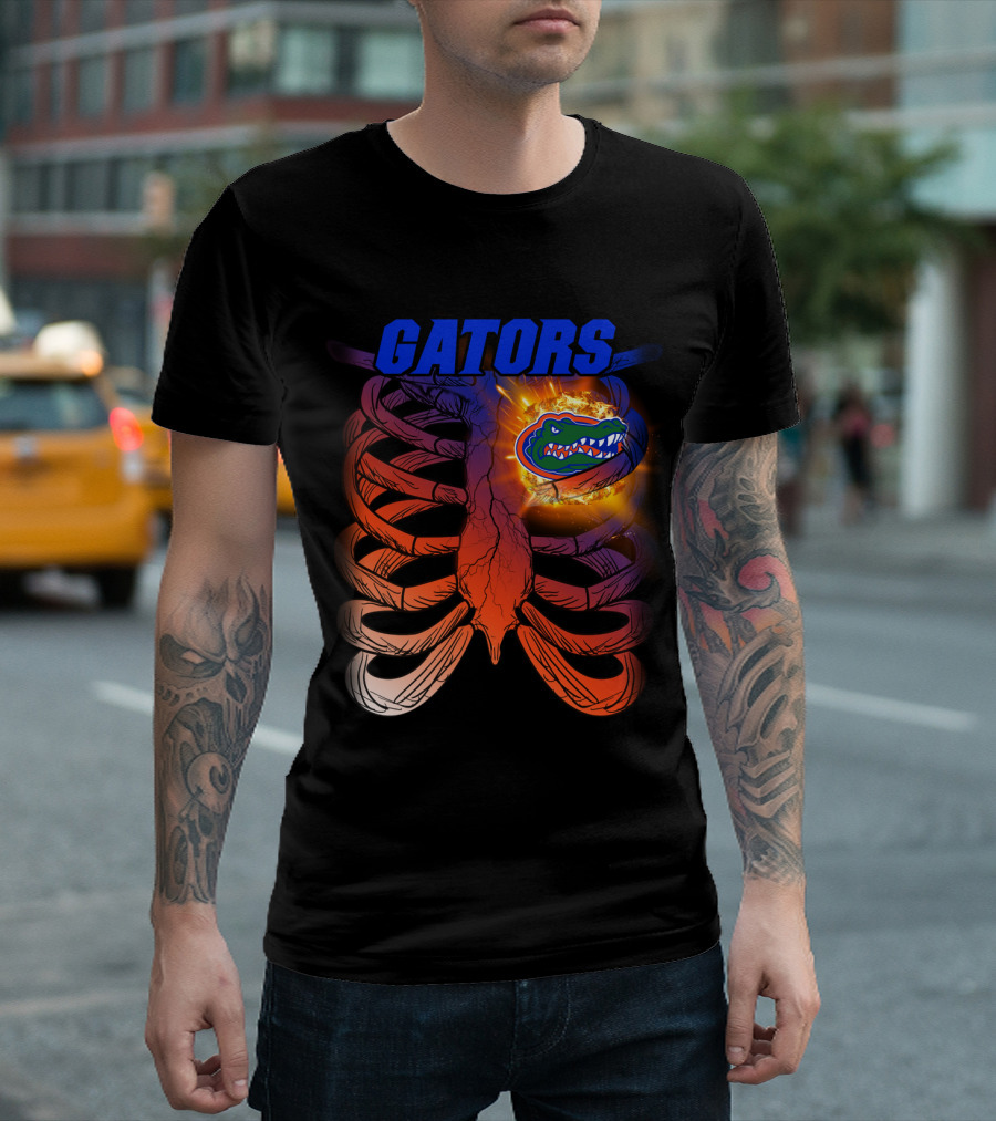 Gators Florida Gators Logo Ribcage T-Shirt