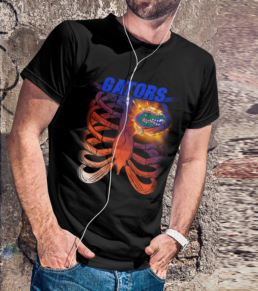 Gators Florida Gators Logo Ribcage T-Shirt