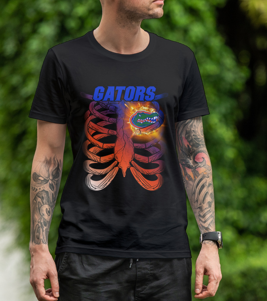 Gators Florida Gators Logo Ribcage T-Shirt