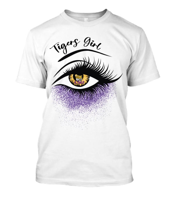 Lsu Tigers Girl Eye T-Shirt