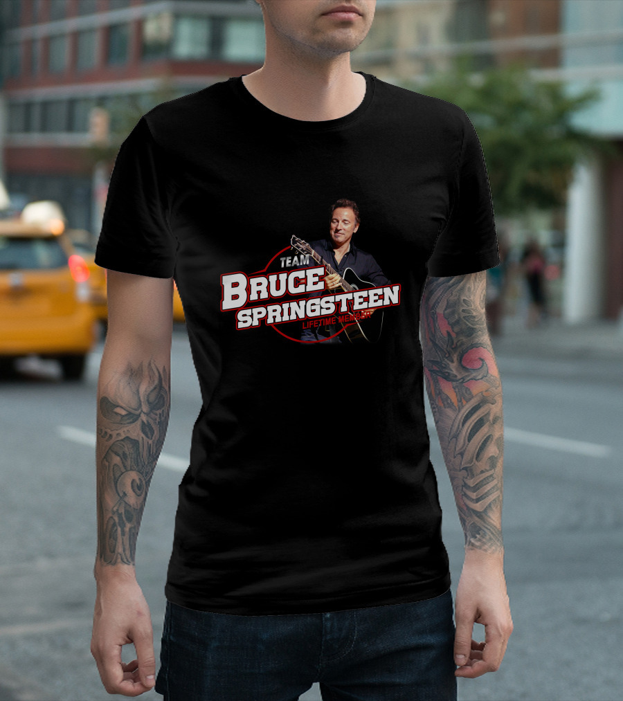 Team Bruce Springsteen Lifetime Member T-Shirt