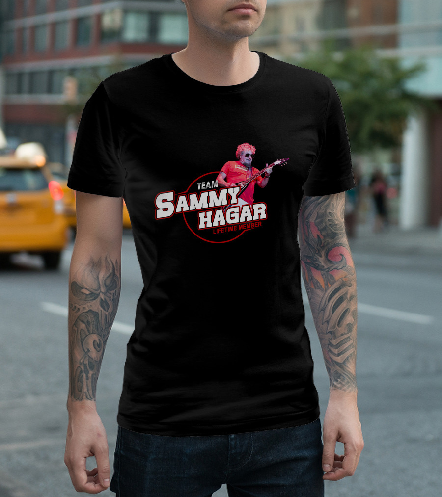 Team Sammy Hagar Lifetime Member T-Shirt