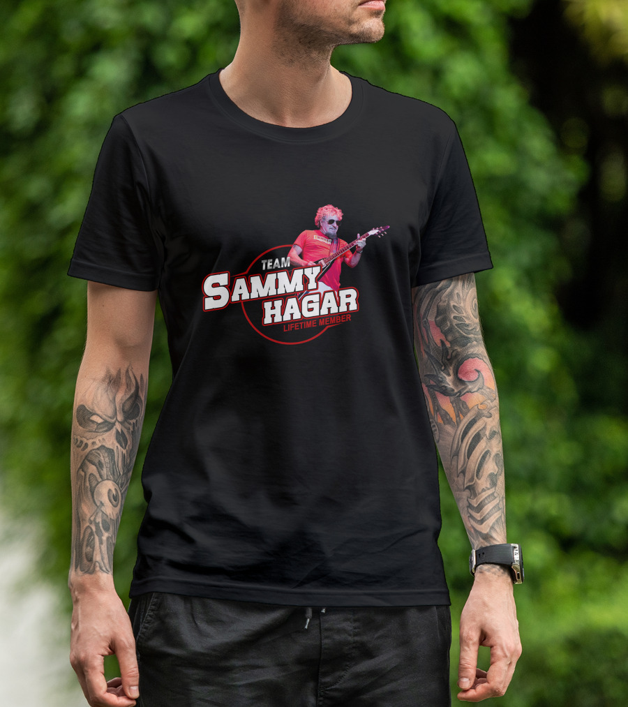 Team Sammy Hagar Lifetime Member T-Shirt