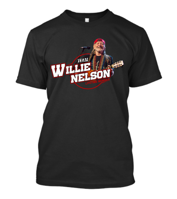 Team Willie Nelson Lifetime Member T-Shirt