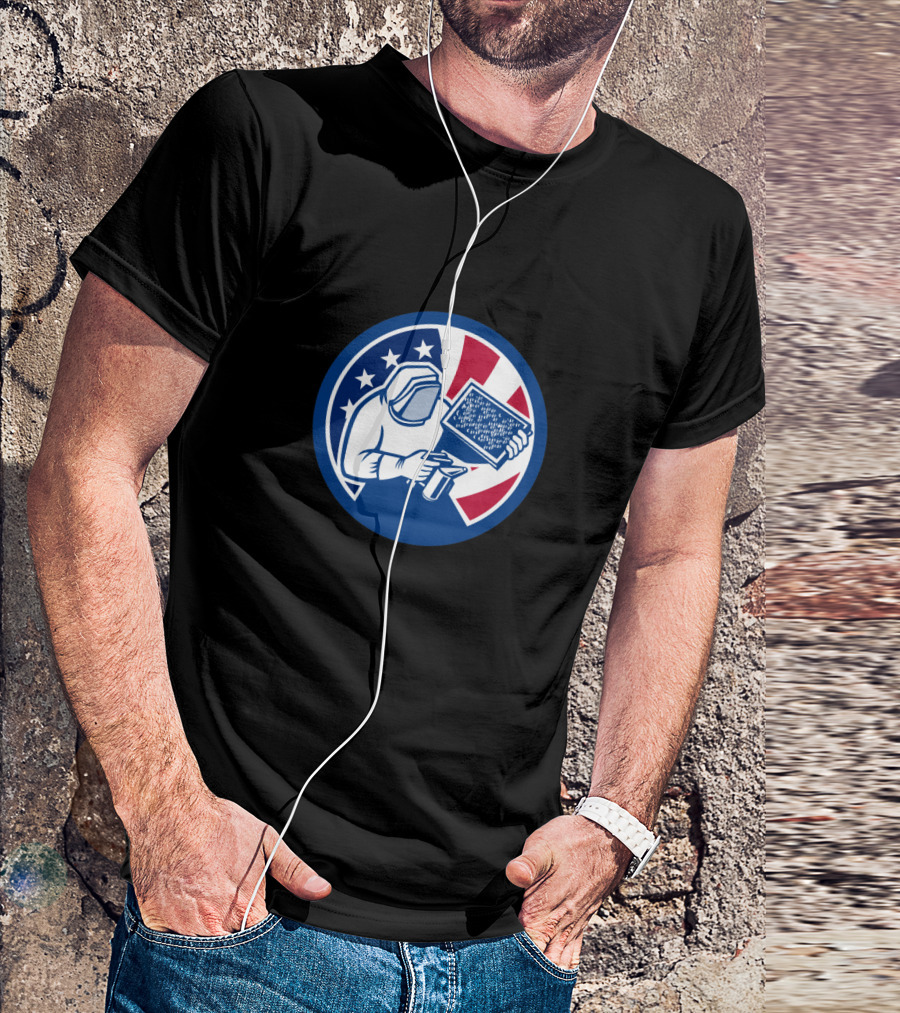 American Beekeeper USA Flag T-Shirt