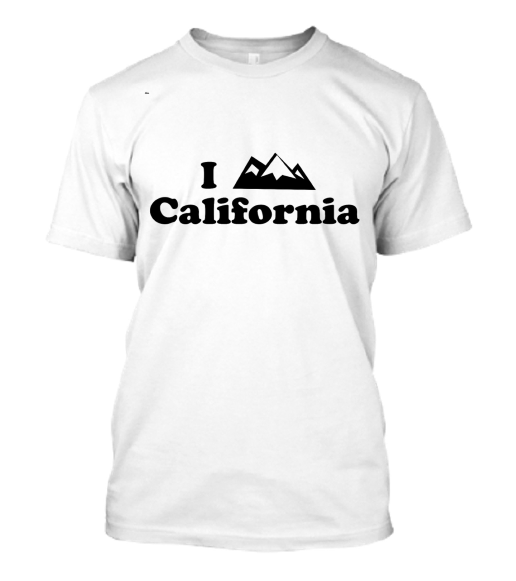 I Love California Mountain T-Shirt