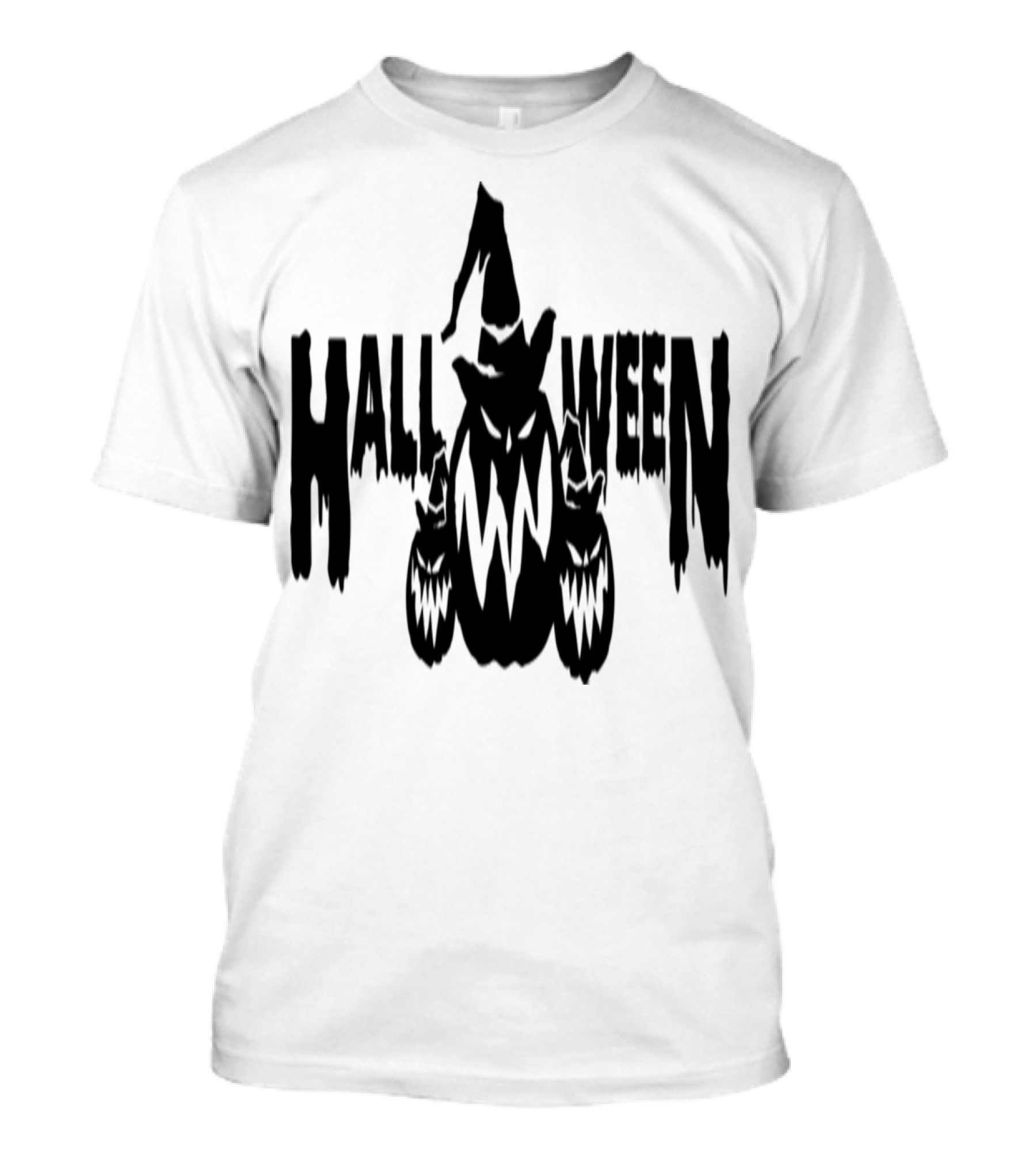 HALLOWEEN Pumpkin's Creepy Witch Hat Trio T-Shirt