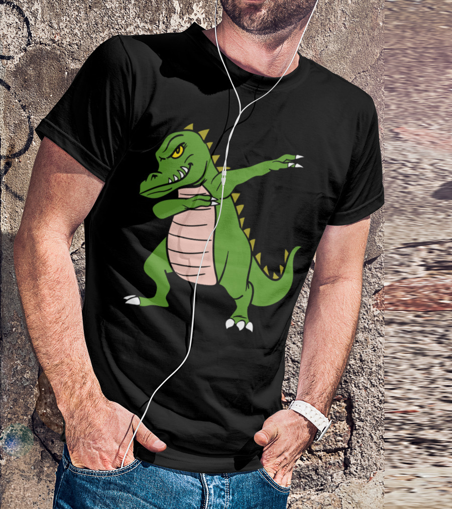 Dabbing Dinosaur Dab Dance Pose T-Shirt