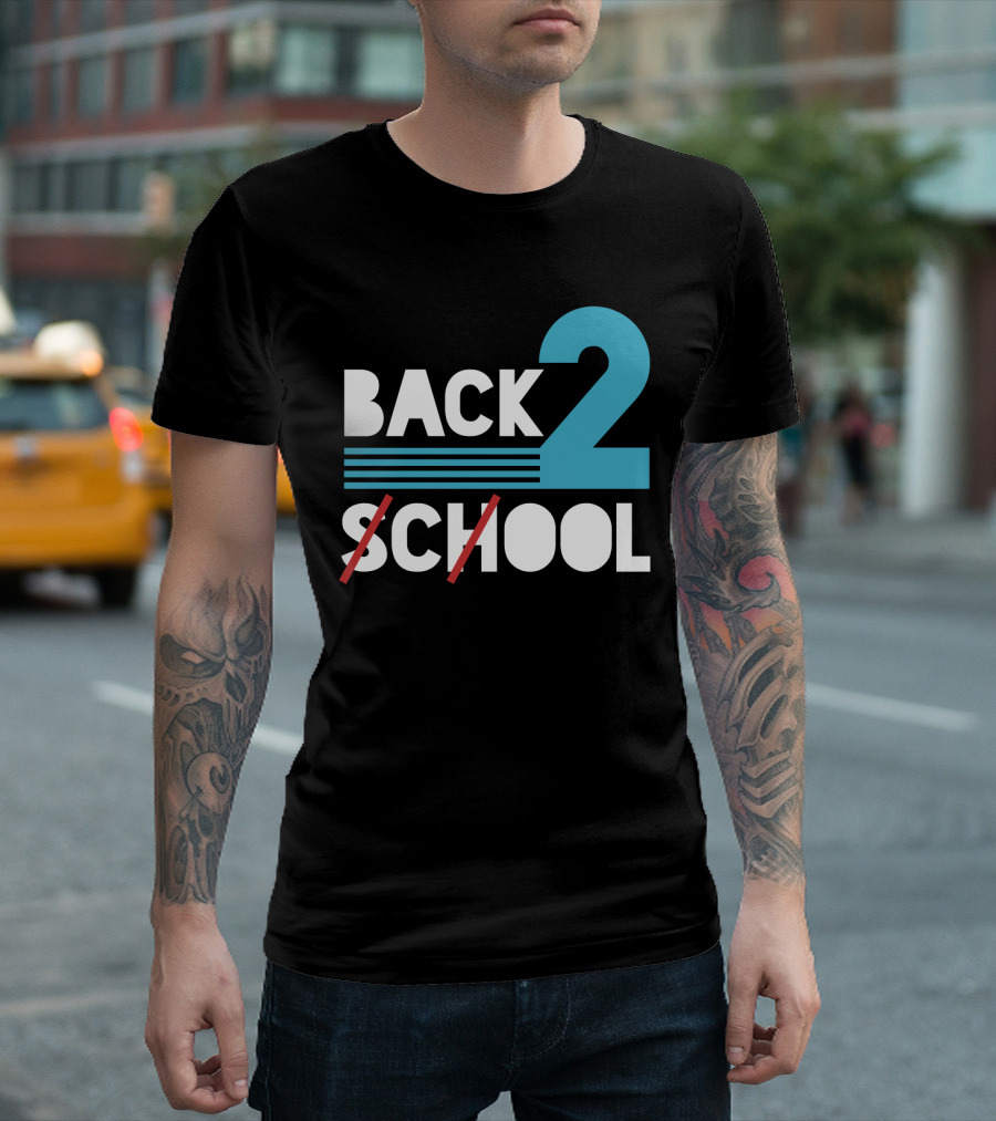 Back 2 Cool Funny Back To School T-Shirt