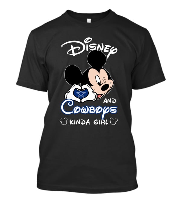 Disney And Cowboys Kinda Girl T-Shirt