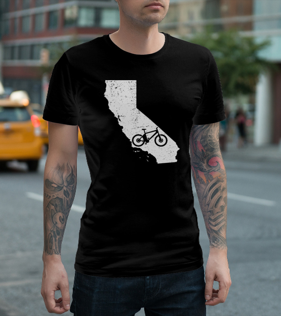 California State Mountain Bike T-Shirt