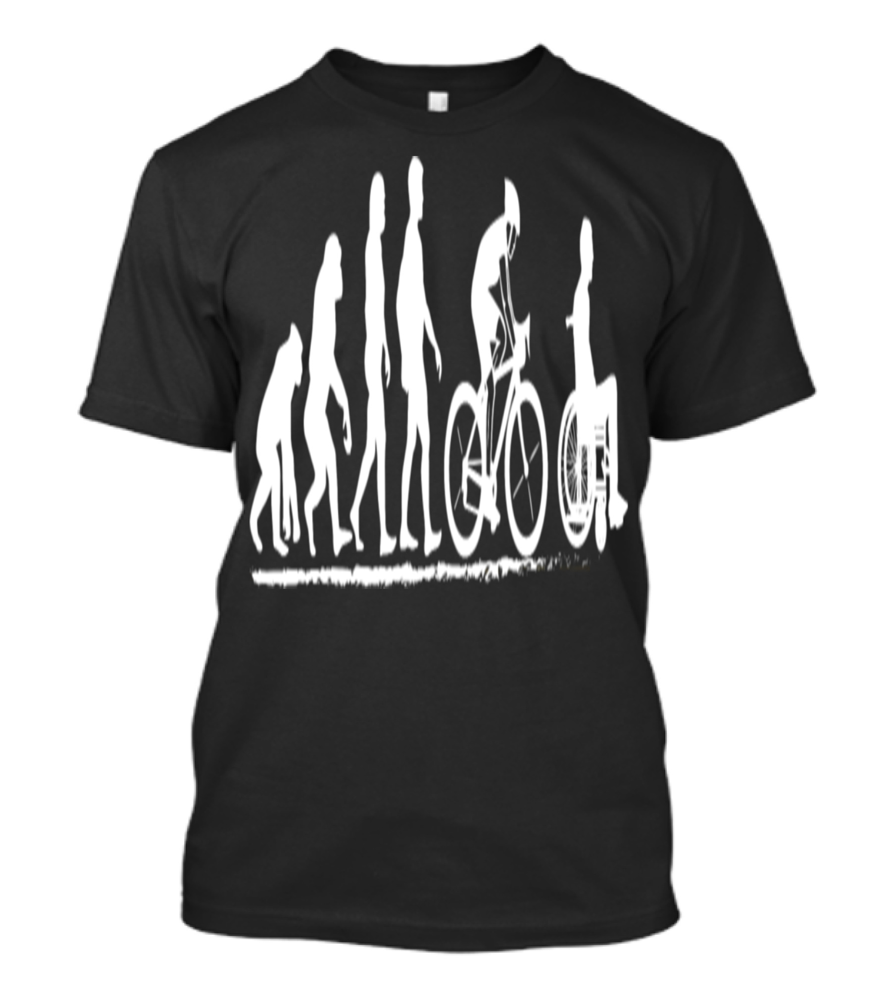 I LOVE MY BICYCLE Evolution From Ape To Wheelchair Journey T-Shirt