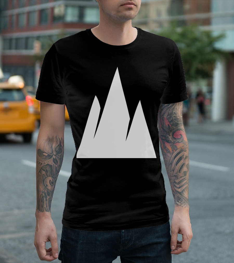 Bold Alpine Peaks and Mountain Terrain T-Shirt
