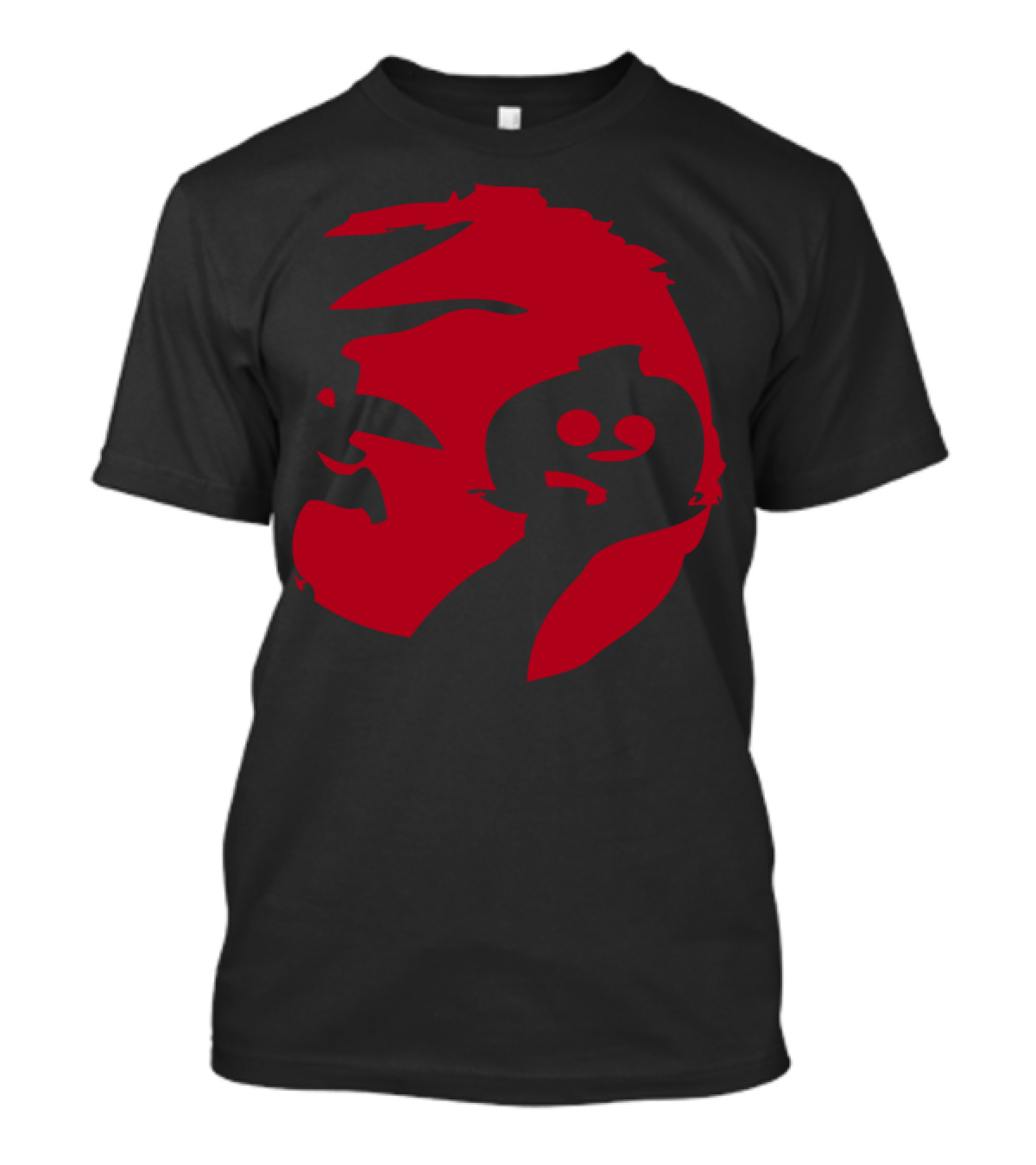 Witch Pumpkin Halloween Jack-o'-Lantern Moon Shadow T-Shirt