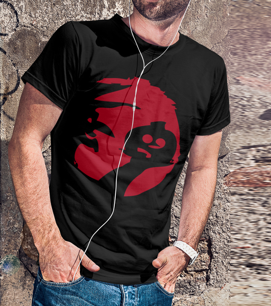 Witch Pumpkin Halloween Jack-o'-Lantern Moon Shadow T-Shirt