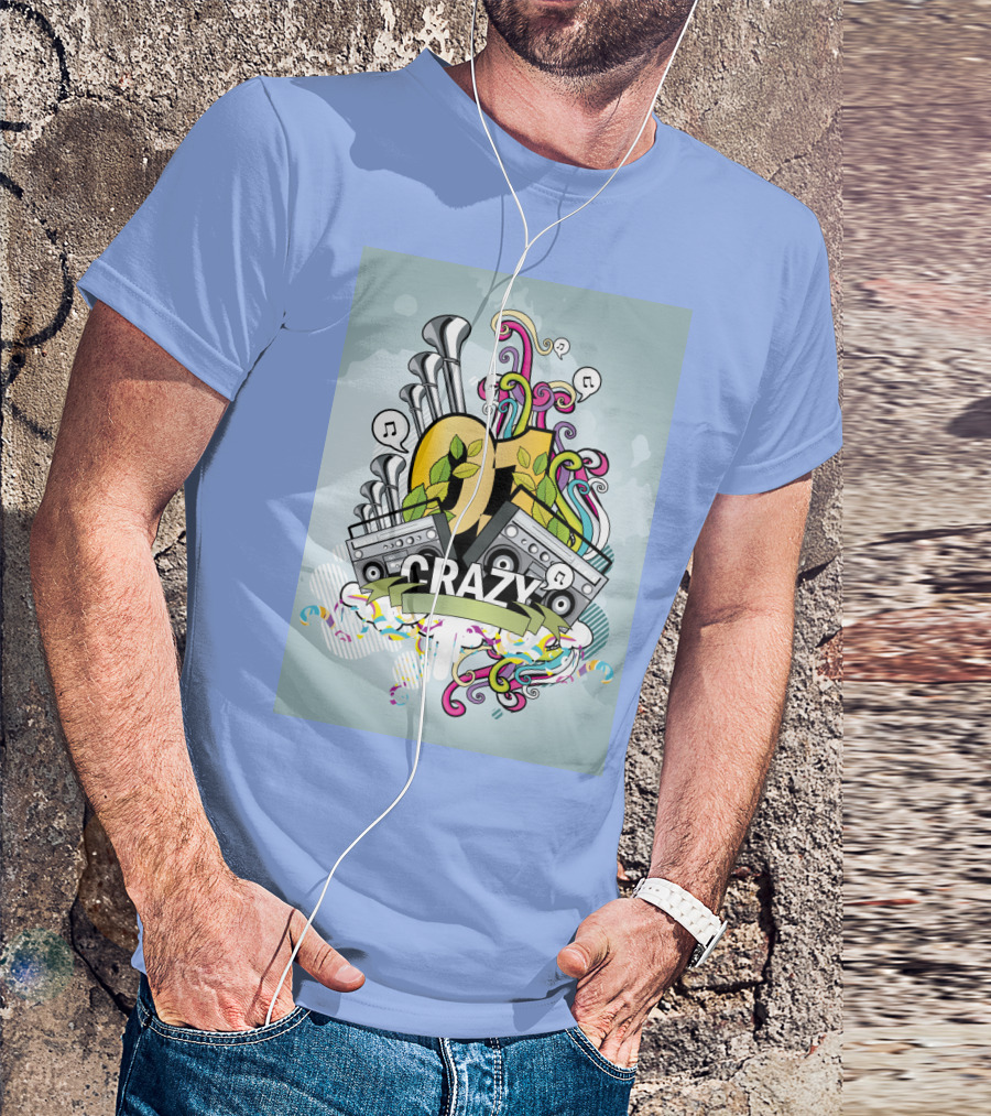 04 Crazy Music Explosion T-Shirt